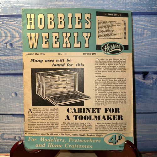 Hobbies weekly cabinet for a - weekly,