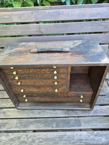 Wooden engineers drawer - wooden, 6