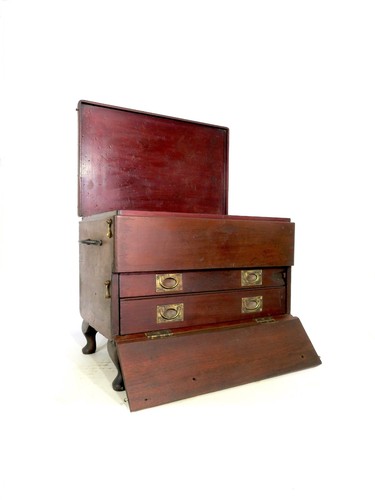 Vintage storage chest - storage, /